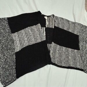 Chico's Black and White Sweater